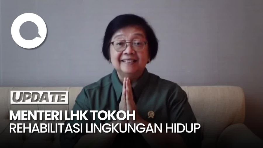 Siti Nurbaya Sabet Penghargaan Tokoh Rehabilitasi Lingkungan Hidup