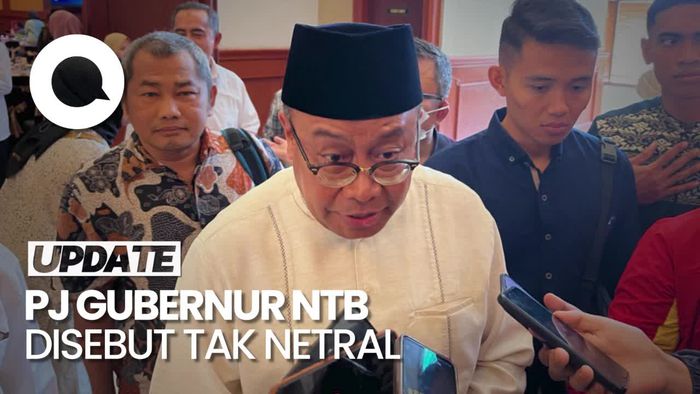 Pj Gubernur NTB Buka Suara Disebut Tak Netral Usai Hadiri Acara PDIP