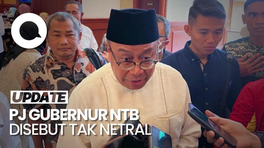 Pj Gubernur NTB Buka Suara Disebut Tak Netral Usai Hadiri Acara PDIP