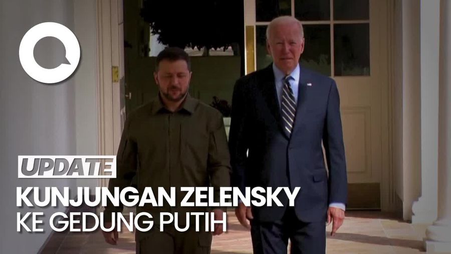 Zelensky Jadi Tamu di Gedung Putih, Bicara Bantuan Perang dengan Biden