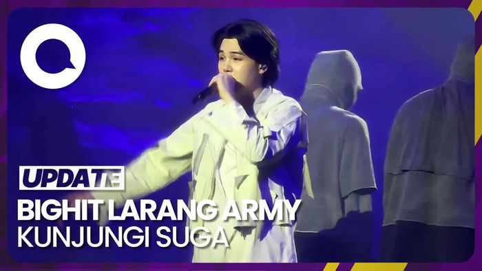 Suga Wamil Hari Ini, BigHit Larang ARMY Berkunjung
