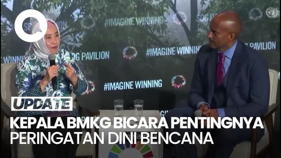 Di Markas PBB, Kepala BMKG Bahas Pentingnya Peringatan Dini Bencana