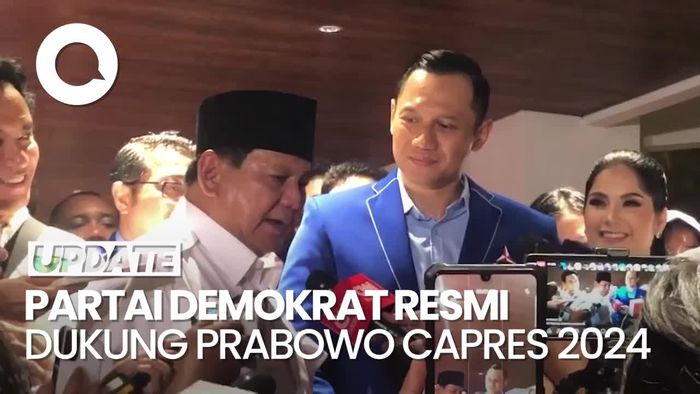 Demokrat Dukung Prabowo Capres 2024 hingga SBY Nyanyi Kamu Nggak Sendirian