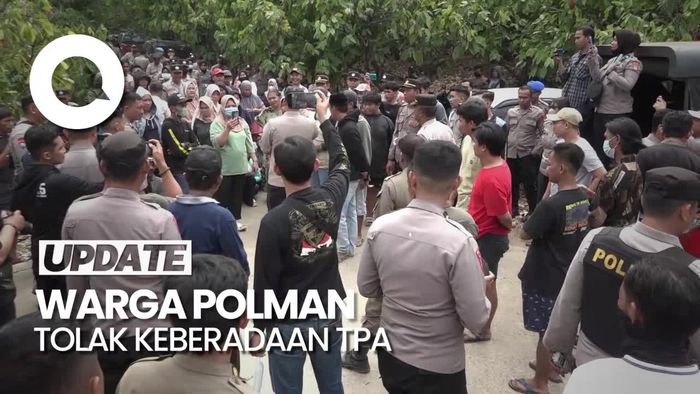 Warga Polman Blokade Jalan, Tolak TPA Amola Difungsikan