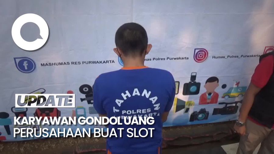 Duh! Karyawan Retail Gondol Uang Perusahaan Rp 2,5 M Buat Judi Slot