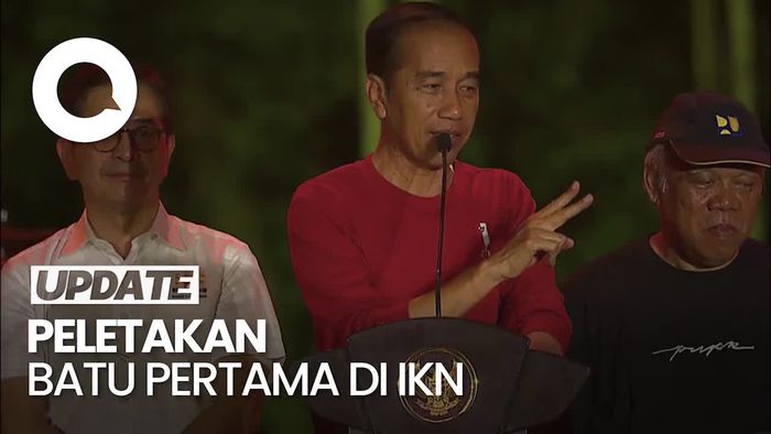 Jokowi Ungkap Deretan Peletakan Batu Pertama Pembangunan di IKN