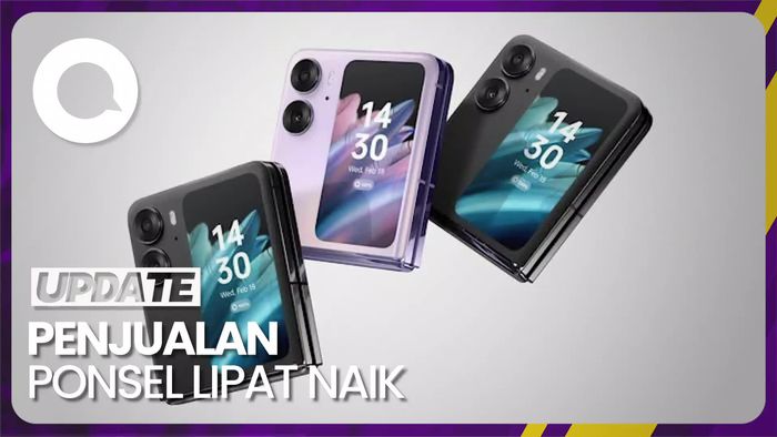 Penjualan Ponsel Lipat Naik 10 Persen di Pasar Global