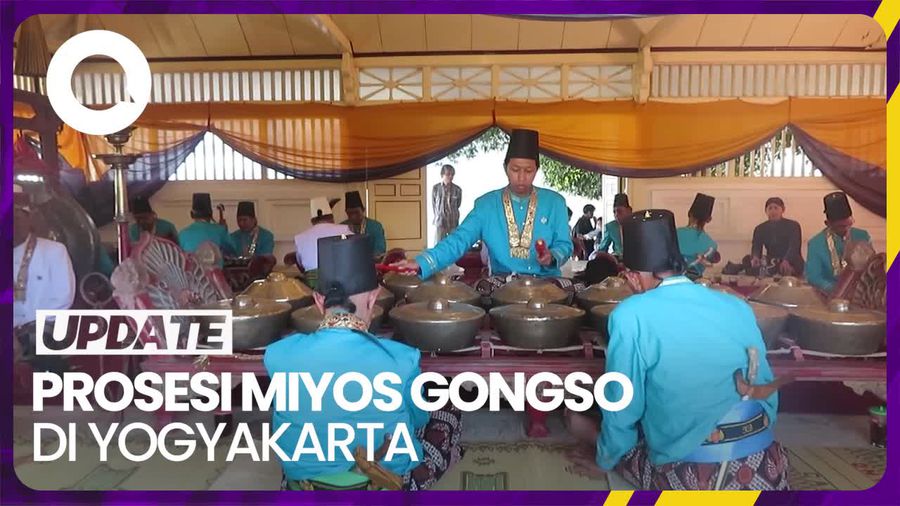 Mengenal Miyos Gongso, Prosesi Awal Hajad Dalem Sekaten Ngayogyakarta Hadiningrat