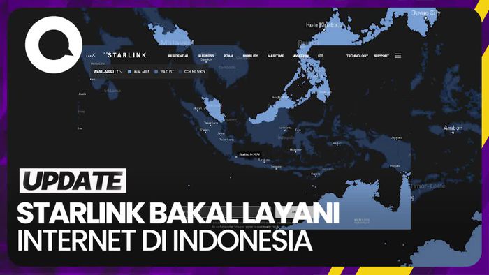 Siap-siap! Satelit Milik Elon Musk Bakal Beroperasi di Indonesia Mulai 2024