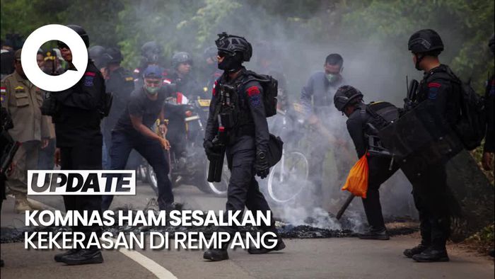 Komnas HAM Sesalkan Insiden Kekerasan Aparat di Rempang