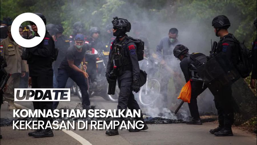 Komnas HAM Sesalkan Insiden Kekerasan Aparat di Rempang