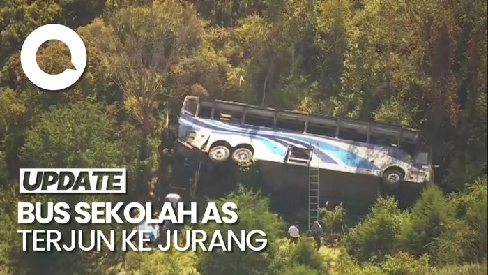 Kecelakaan Bus Sekolah di New York, 2 Orang Tewas