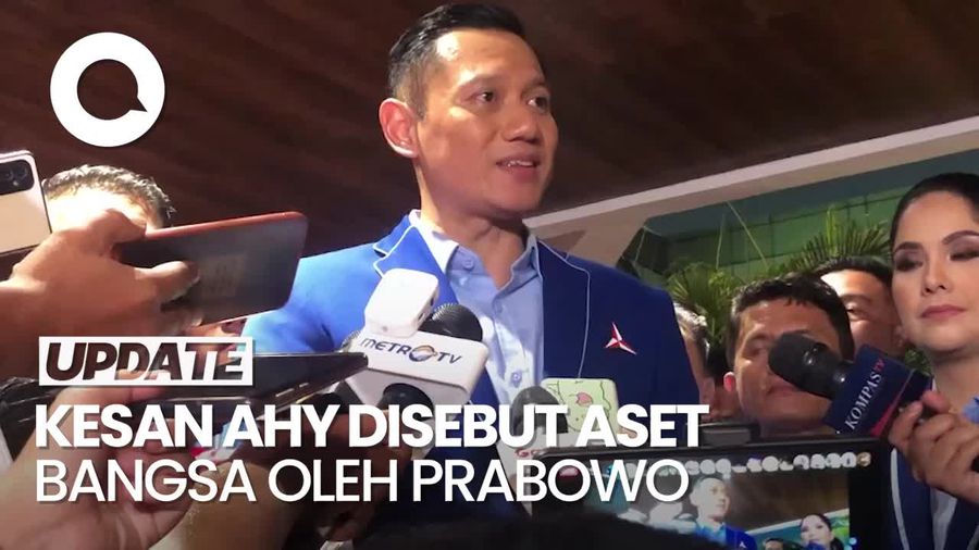 Disebut Aset Bangsa oleh Prabowo, AHY: Ini sebuah Kepercayaan