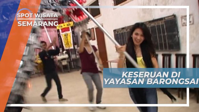 Seru-seruan di Berlatih Barongsai dan Leang-leong di Yayasan Hoo Hap, Semarang