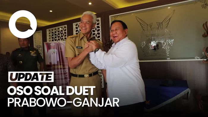 OSO soal Duet Prabowo-Ganjar: Boleh, Asal Ganjar Presiden