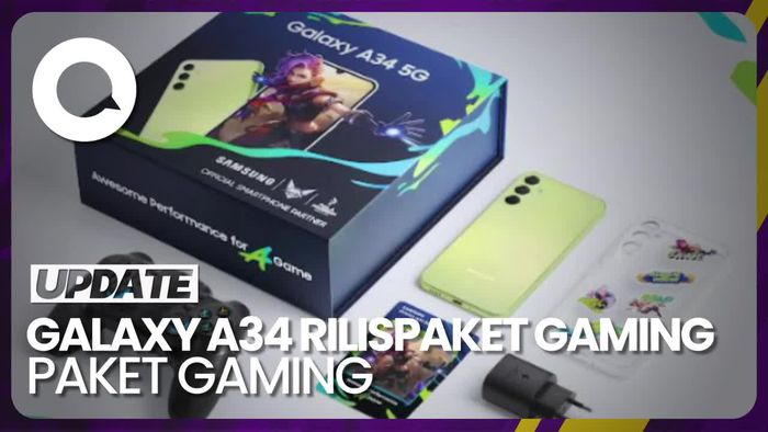 Samsung Galaxy A34 Rilis Paket Gaming Rp 1 Juta