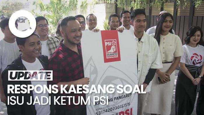 Kaesang soal Isu Jadi Ketum PSI: Saya Masih Anggota, Doain Saja