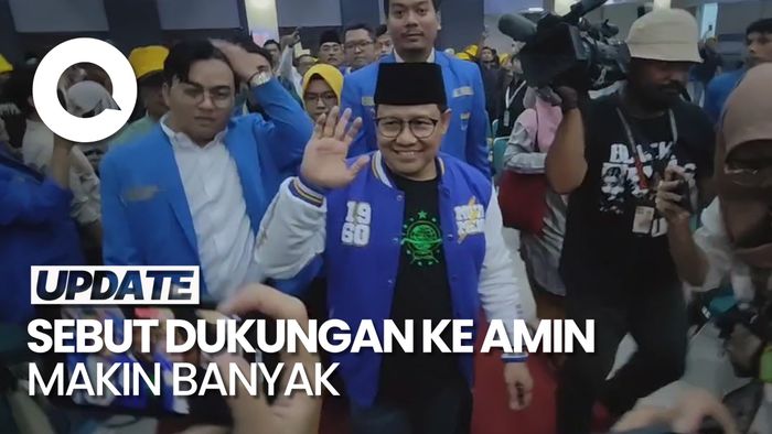 Cak Imin Pakai Kaus NU saat Hadiri Acara PMII di Tangsel 