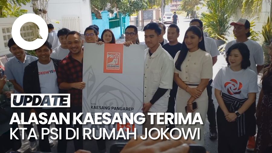 Kaesang Terima KTA PSI di Rumah Jokowi, Ini Alasannya