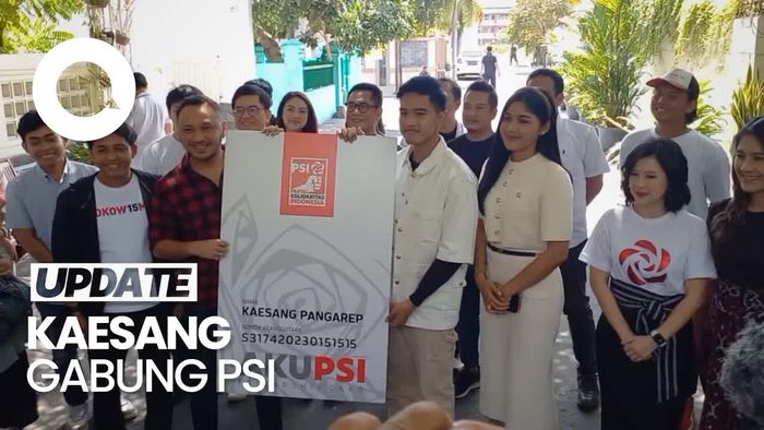 Kaesang Pangarep Resmi Jadi Kader PSI!