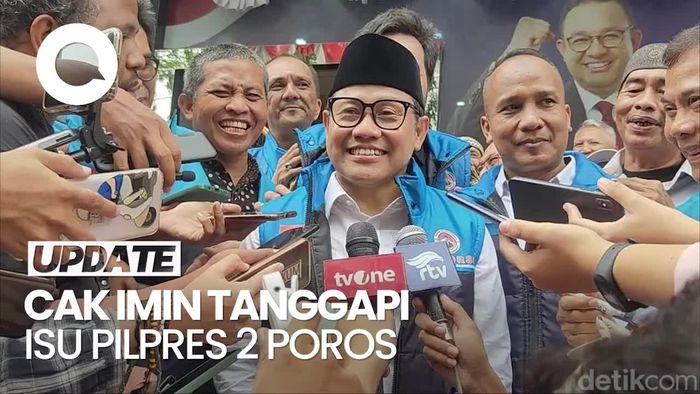 Tanggapi Isu Pilpres 2 Poros, Cak Imin Berharap Tak Ada Perpecahan