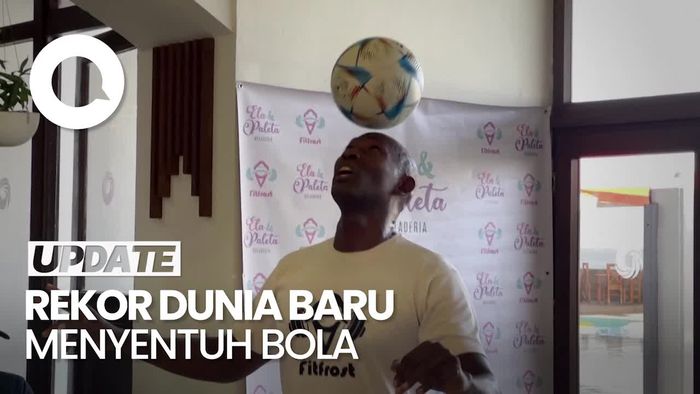 Aksi Atlet Kuba Pecahkan Rekor Dunia Menyentuh Bola dalam Satu Jam