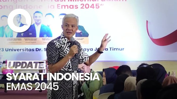 Bicara Indonesia Emas 2045, Ganjar Singgung Internet Harus Cepat