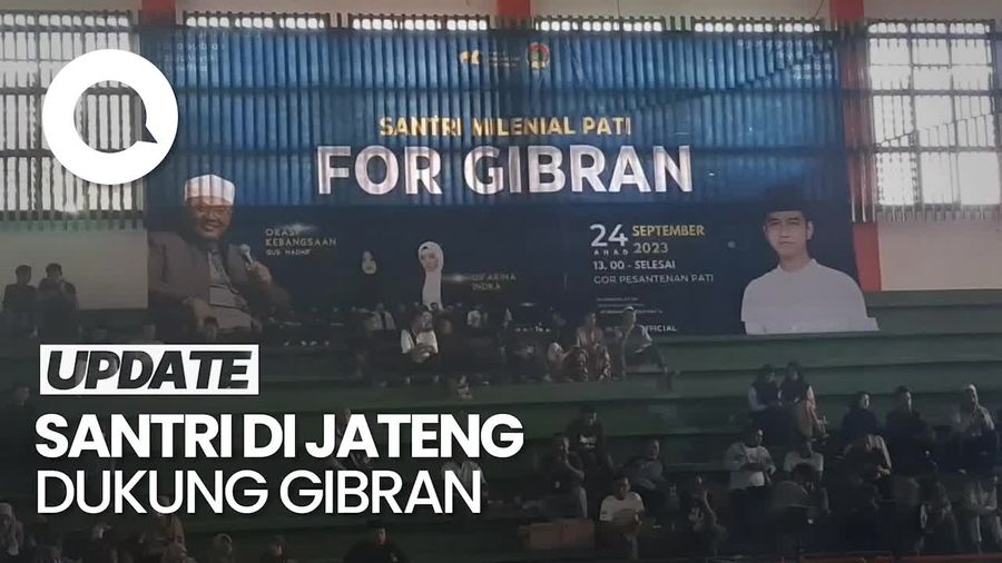 Santri Milenial Pati Dukung Gibran Maju Jadi Bacawapres di Pilpres 2024