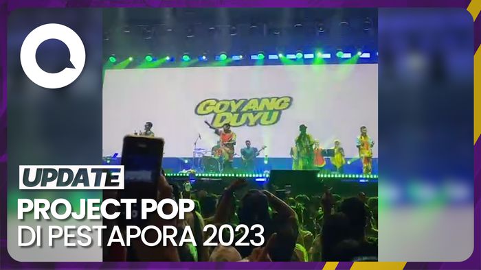 Goyang Duyu Bareng Project Pop di Pestapora 2023