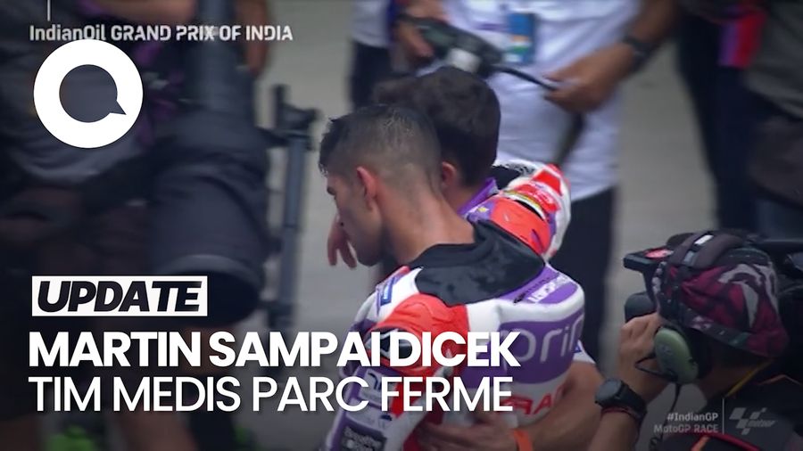 Jorge Martin Ngos-ngosan di MotoGP India 2023