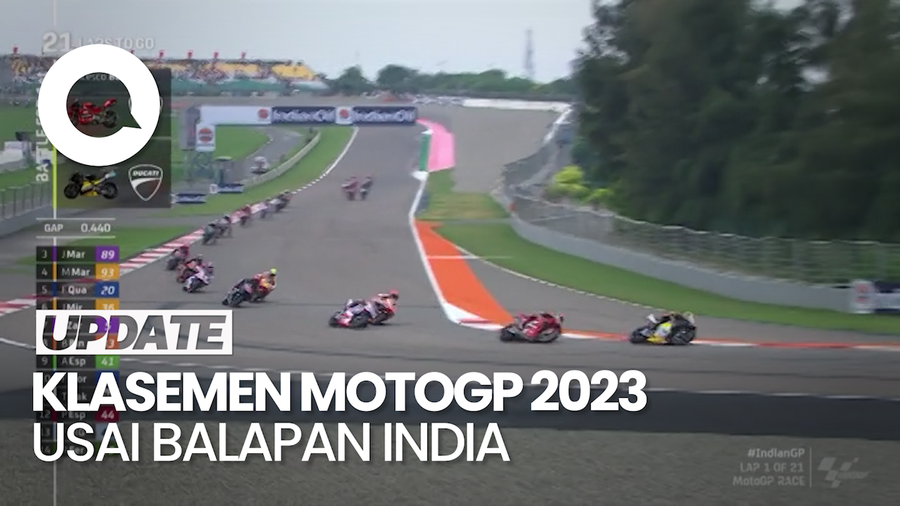 Klasemen MotoGP 2023: Jorge Martin Dekati Bagnaia