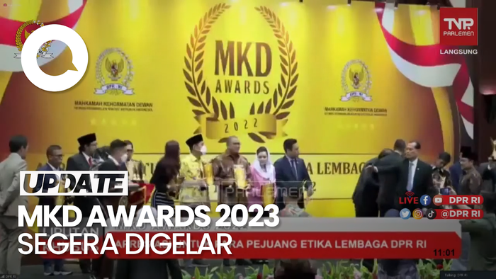 MKD Awards 2023, Apresiasi untuk Para Legislator Penjaga Etik Lembaga DPR
