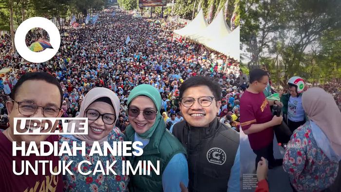 Rayakan Ultah di Makassar, Cak Imin Dapat Hadiah Helm-Rompi dari Anies
