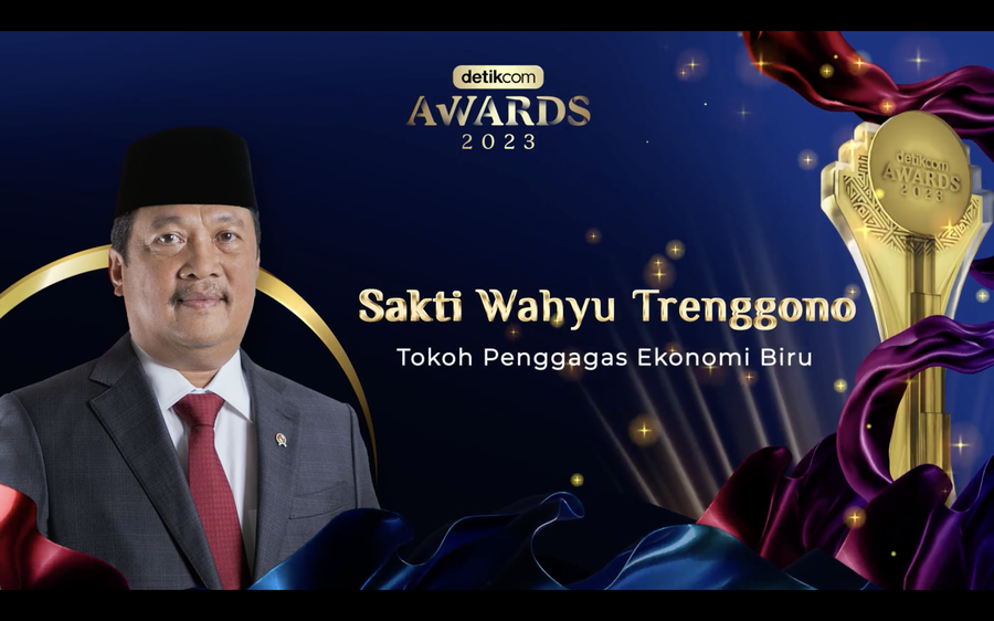 Sakti Wahyu Trenggono Tokoh Penggagas Ekonomi Biru