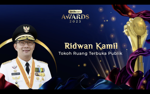 Ridwan Kamil Tokoh Ruang Terbuka Publik