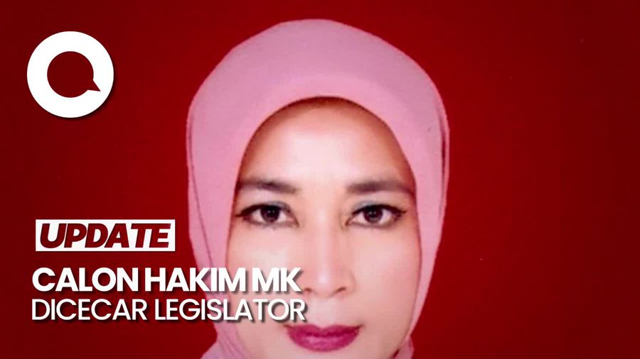 Momen Calon Hakim MK yang Sunat Vonis Pinangki Dicecar Legislator PDIP