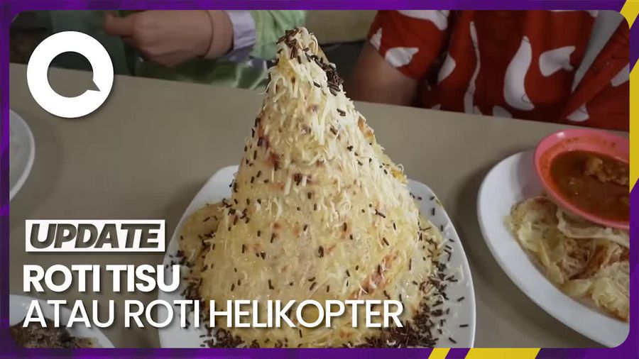 Bikin Laper: Roti Canai Tisu yang Garing dan Manis