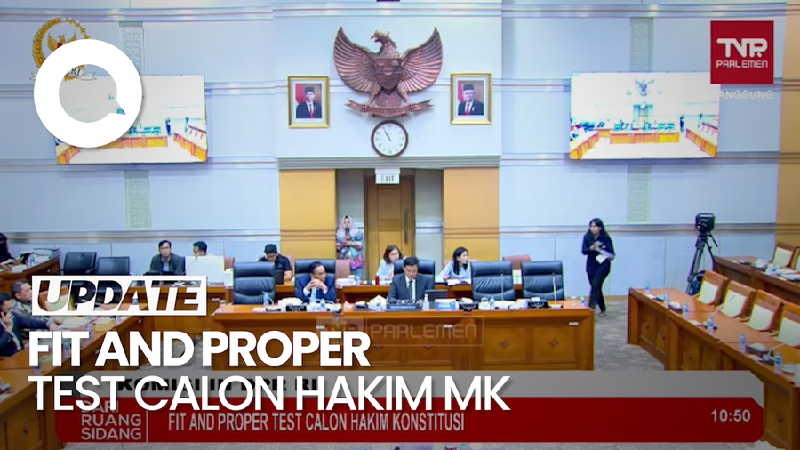 Komisi III Mulai Uji Kelayakan Calon Hakim MK, Ada Arsul Sani