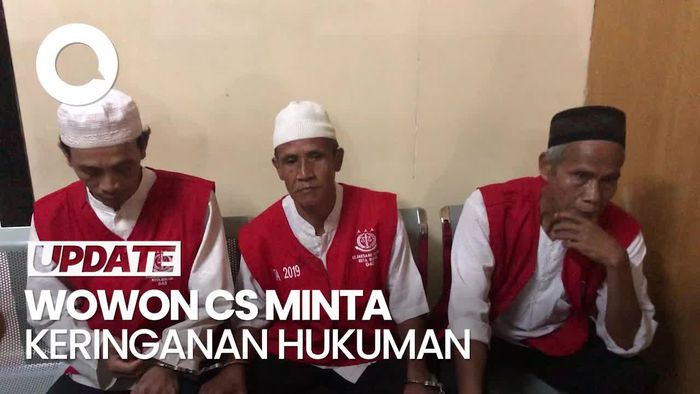 Wowon Cs Minta Hukuman Diringankan karena Faktor Usia