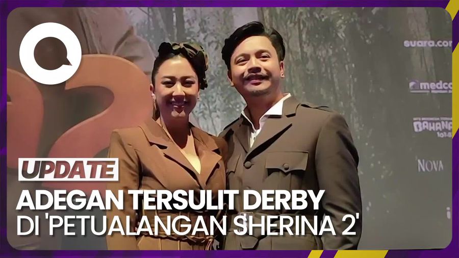 Kesulitan Derby Romero Saat Syuting di Petualangan Sherina 2