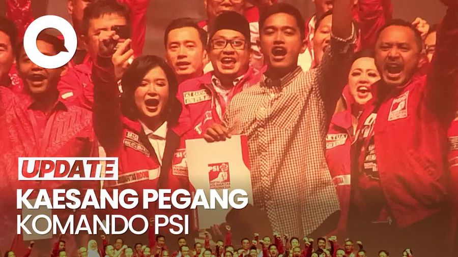 Kaesang Pangarep Resmi Jadi Ketum PSI