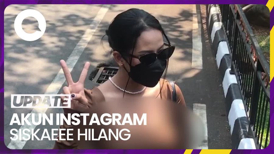 Akun Instagram Hilang Jelang Pemeriksaan, Siskaeee: Mungkin Ke-banned