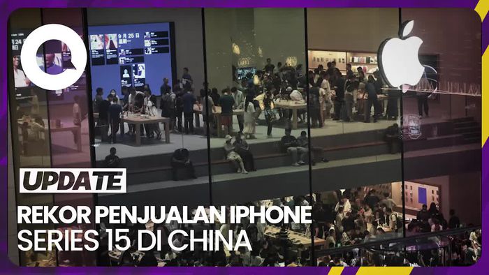 Laris Manis Penjualan iPhone Series 15 di China