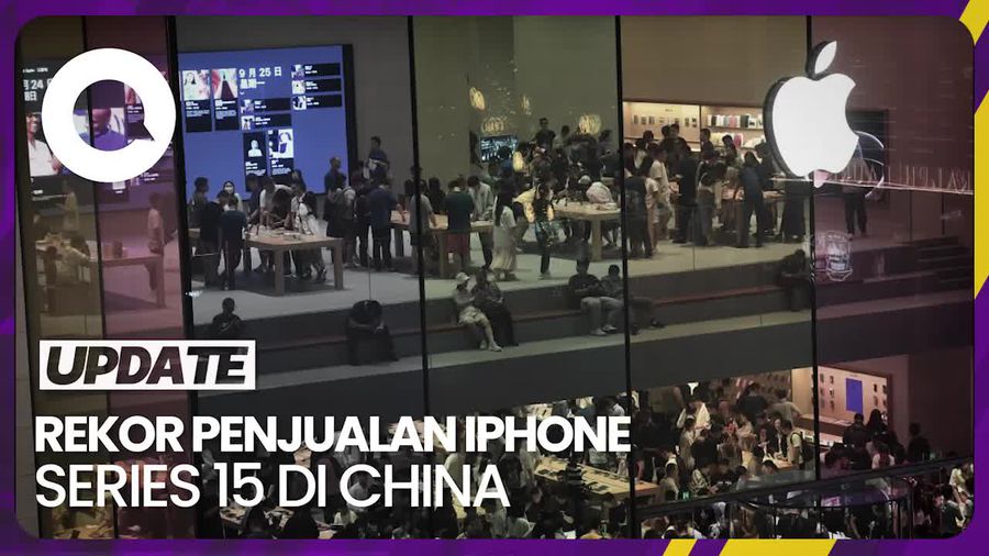 Laris Manis Penjualan iPhone Series 15 di China