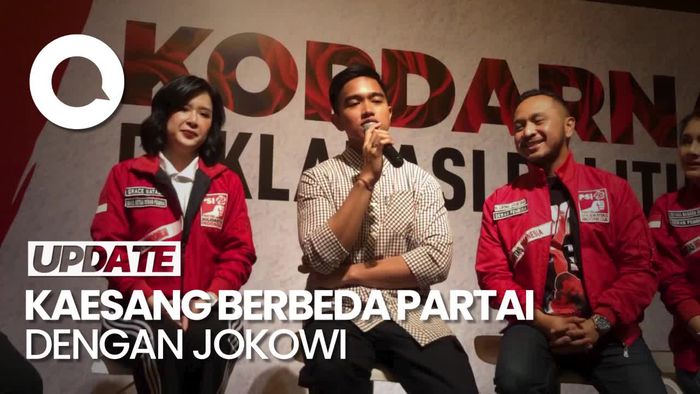 Jawaban Kaesang soal Aturan PDIP Wajib Sekeluarga Satu Partai