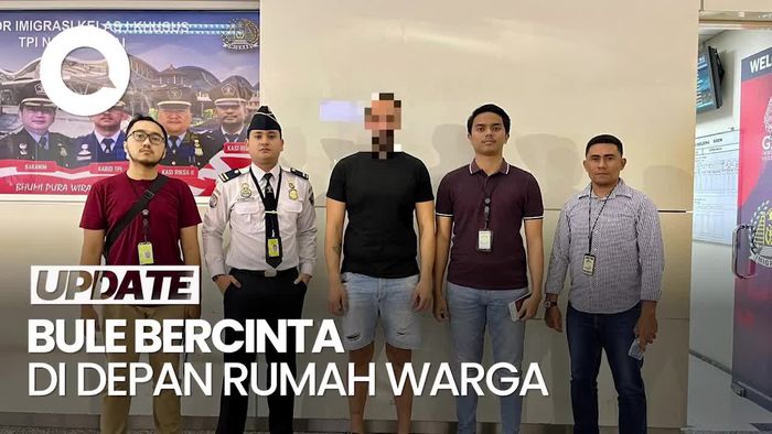Bule Italia yang Bercinta di Depan Rumah Warga Dideportasi dari Bali