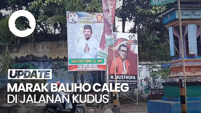 Marak Baliho Caleg di Kudus, Bawaslu: Belum Ada Kewenangan Menindak