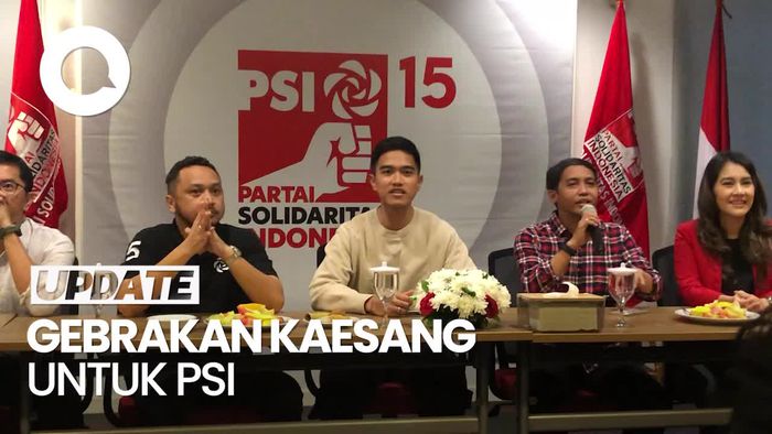 Jadi Ketum PSI, Kaesang Ajak Kader Berpolitik Santun dan Santuy
