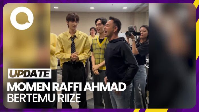 Saat Raffi Ahmad Pamer Dekat dengan Siwon di Depan RIIZE