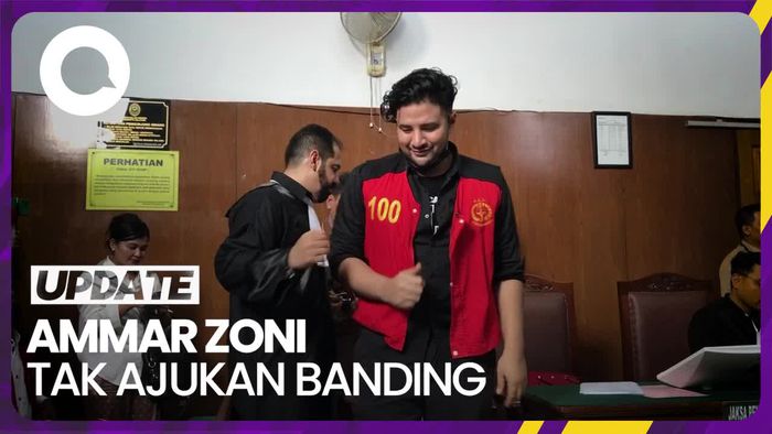Divonis 7 Bulan Bui, Ammar Zoni Puas Putusan Hakim